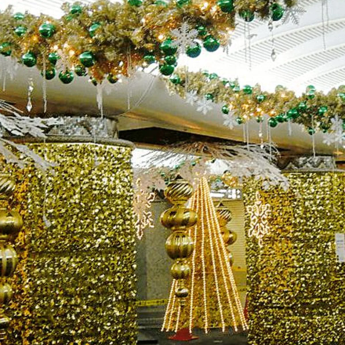 DecoWoerner Stanzoptikfolie Metallic 90 Cm Breit, gold