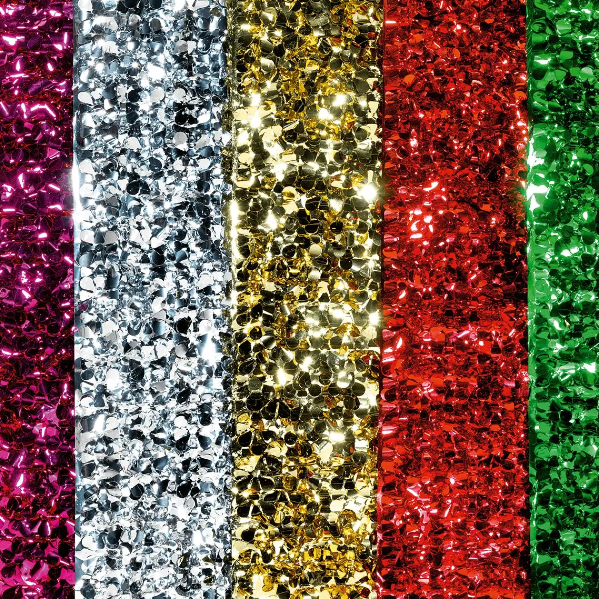 DecoWoerner Stanzoptikfolie Metallic 90 Cm Breit, gold