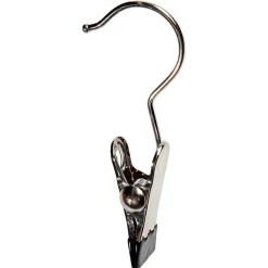 Clearance DecoWoerner Stiefelclip Haken Frontal, 11 Cm, 1 Karton à 100 Stück silber