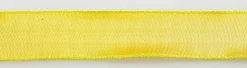Best DecoWoerner Stoffband Mit Drahtkante, 25 Mm, 25 M, gelb