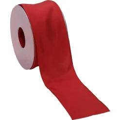 Online DecoWoerner Stoffband Mit Drahtkante 60 Mm X 25 M, rot