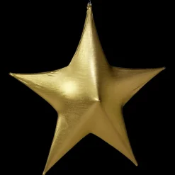 Discount DecoWoerner Stretch-Stern 200 Cm Ø, Schwer Entflammbar B1 gold