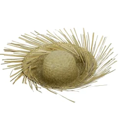 New DecoWoerner Strohhut Natur, 40 Cm Ø braun