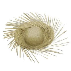 New DecoWoerner Strohhut Natur, 40 Cm Ø braun