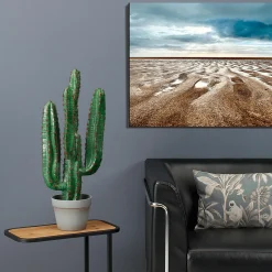 Clearance DecoWoerner Säulen-Kaktus-Kunstpflanze Im Topf, 70 Cm grün