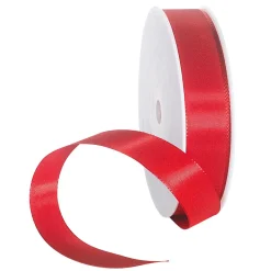 Clearance DecoWoerner Taftband Mit Webkante 25 Mm, 50 M, rot