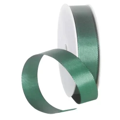 Best DecoWoerner Taftband Mit Webkante 15 Mm, 50 M, grün