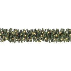 Clearance DecoWoerner Tannengirlande Standard Mit LED, 270 Cm 25 Cm Ø grün