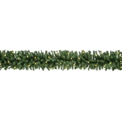 Clearance DecoWoerner Tannengirlande Standard Mit LED, 270 Cm, 30 Cm Ø grün