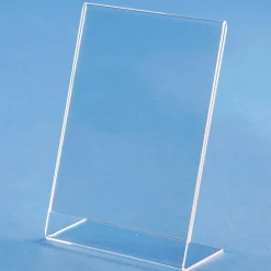 Clearance DecoWoerner Tischaufsteller, DIN A6, Hoch transparent