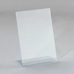 Clearance DecoWoerner Tischaufsteller, DIN A5, Hoch transparent