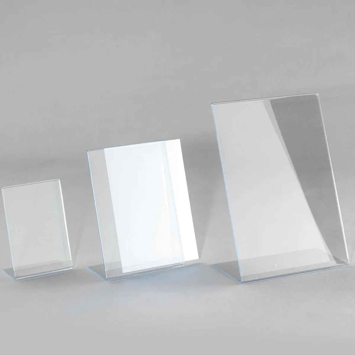 Clearance DecoWoerner Tischaufsteller, DIN A5, Hoch transparent