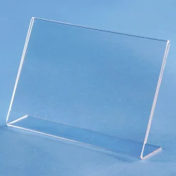 Clearance DecoWoerner Tischaufsteller, DIN A6, Quer transparent