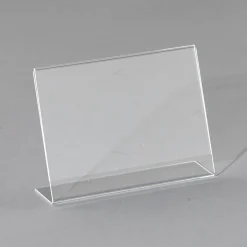 Clearance DecoWoerner Tischaufsteller, DIN A6, Quer transparent
