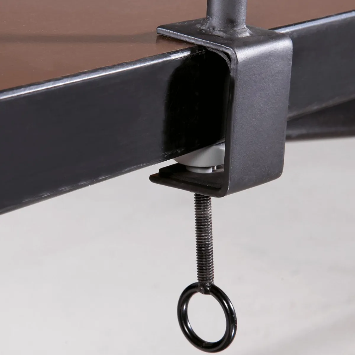 Best DecoWoerner Tischdeko Stange, 127 - 236 Cm Breit schwarz