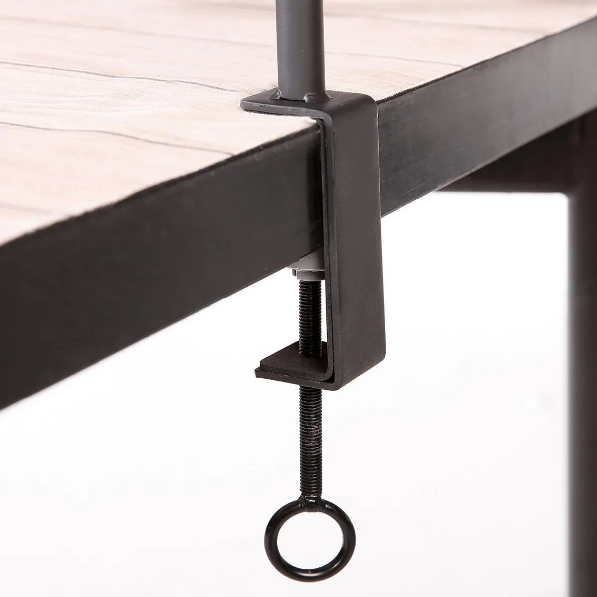 Best DecoWoerner Tischdeko Stange, 127 - 236 Cm Breit schwarz