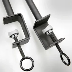 Best DecoWoerner Tischdeko Stange, 127 - 236 Cm Breit schwarz
