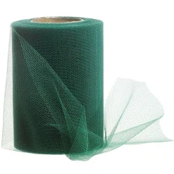 Sale DecoWoerner Tüllband, 100 Mm, 25 M, Dunkel grün