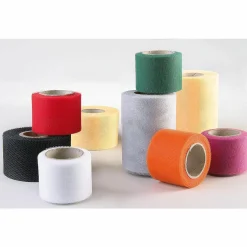 DecoWoerner Tüllband, 100 Mm, 25 M, weiß