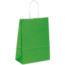Sale DecoWoerner Tragetasche "Uni", 22 X 18 Cm, 50 Stück grün