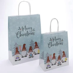 Clearance DecoWoerner Tragetasche Weihnachtswichtel 50 Stück Türkis