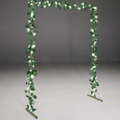 Clearance DecoWoerner Traubogen, Metallbogen-Aufsteller 200 Cm gold
