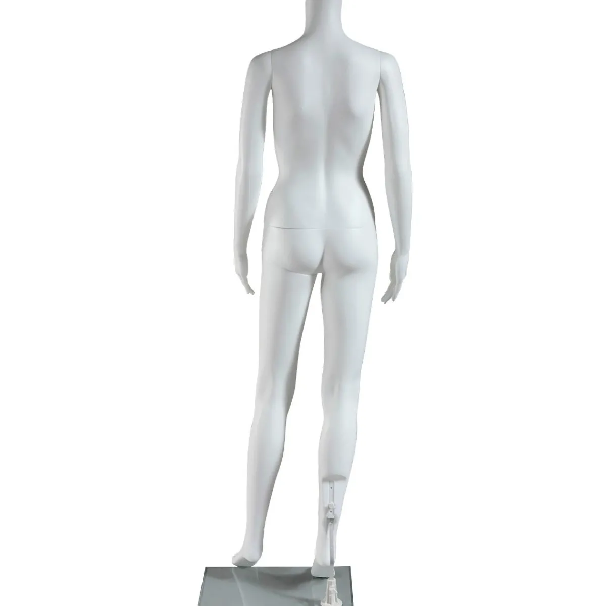 Best DecoWoerner Umweltfreundliche Schaufensterpuppe Weiblich, Ohne Kopf 163 Cm, weiß