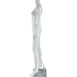 Best DecoWoerner Umweltfreundliche Schaufensterpuppe Weiblich, Ohne Kopf 163 Cm, weiß