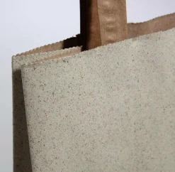 New DecoWoerner Umweltfreundliche Tragetaschen Aus Graspapier 22 X 30 Cm braun