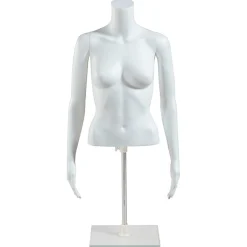 Outlet DecoWoerner Umweltfreundlicher PE Damen-Torso, weiß