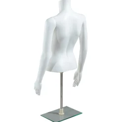 Outlet DecoWoerner Umweltfreundlicher PE Damen-Torso, weiß