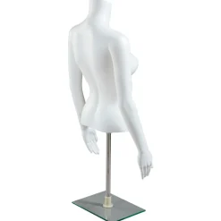 Outlet DecoWoerner Umweltfreundlicher PE Damen-Torso, weiß