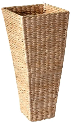 DecoWoerner Vase Wasserhyazinthe 42 Cm Beige