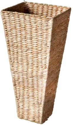 DecoWoerner Vase Wasserhyazinthe 42 Cm Beige