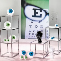 Best DecoWoerner Verkaufsregal 110 Cm Hoch silber