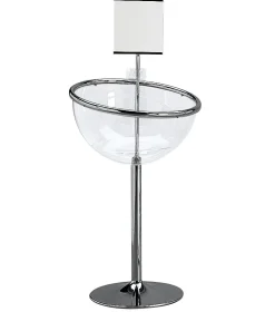 Sale DecoWoerner Verkaufsschütte "Solid" 50 Cm Ø transparent