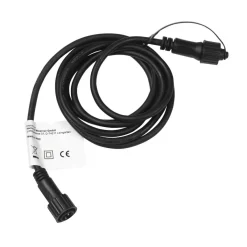 Outlet DecoWoerner Verlängerung Für LED Profi System IP67, 2 M schwarz