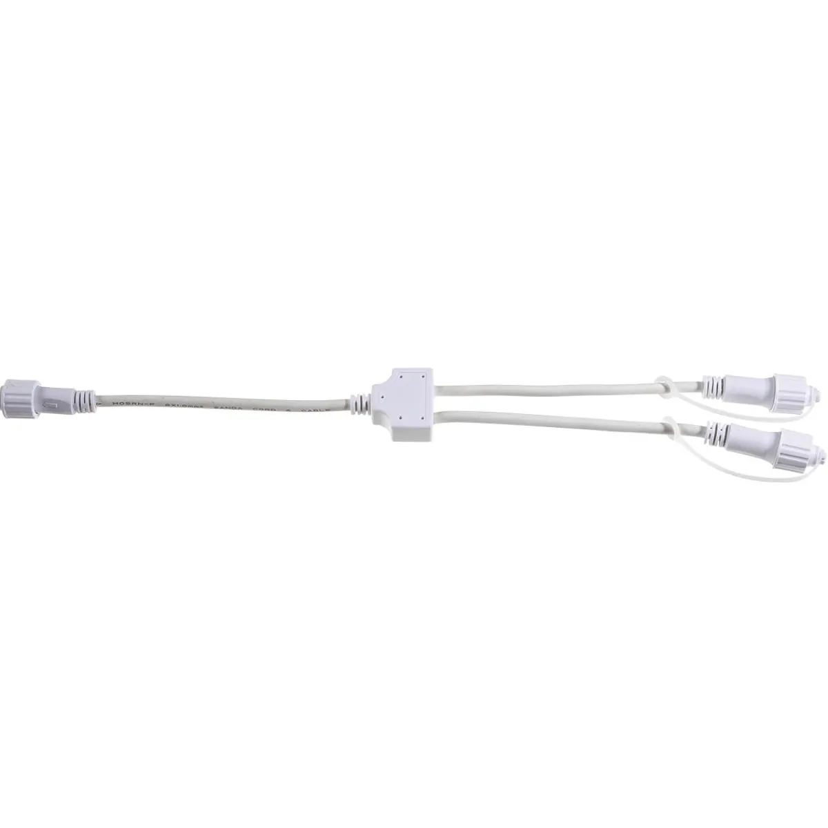 Outlet DecoWoerner Verteiler-Kabel 2fach Für LED Profi System weiß