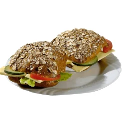 Hot DecoWoerner Vollkorn Brötchen Belegt Attrappe mehrfarbig