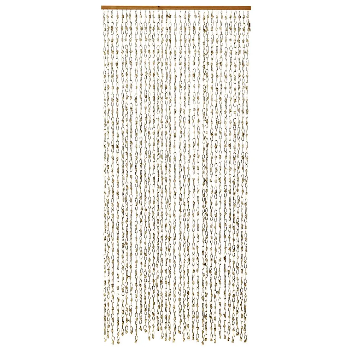 New DecoWoerner Vorhang Papier 90 X 200 Cm (B X H) Beige