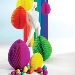 Clearance DecoWoerner Wabenei , 80 Cm grün