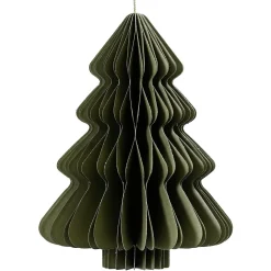 New DecoWoerner Wabenpapier Deluxe Tannenbaum 15 Cm grün