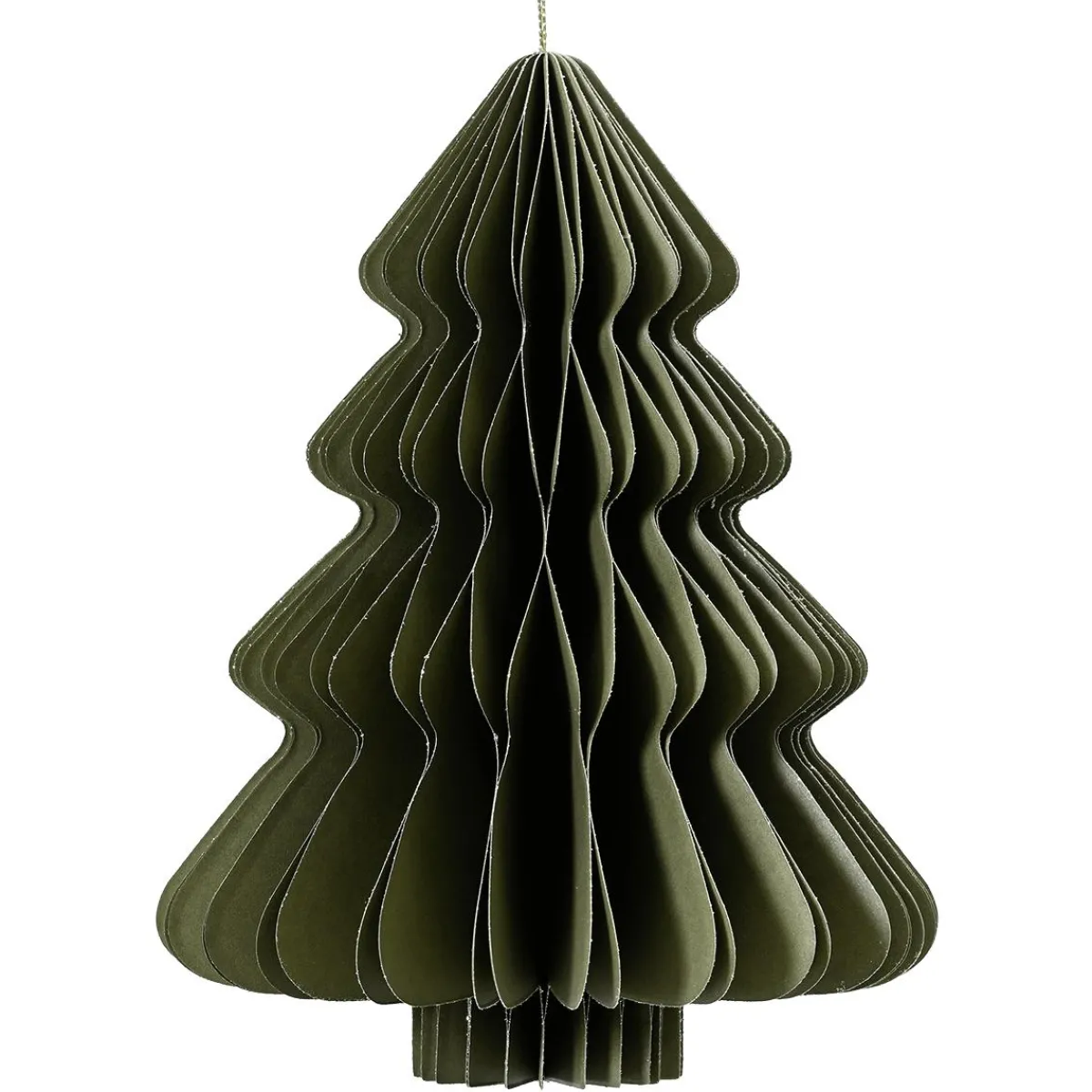 New DecoWoerner Wabenpapier Deluxe Tannenbaum 15 Cm grün