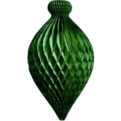 Outlet DecoWoerner Wabenpapier-Hänger Ornament, 80 Cm grün