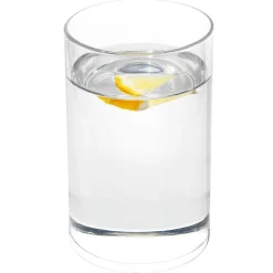 Sale DecoWoerner Wasserglas Lebensmittel-Attrappe 10 Cm transparent