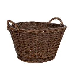 Best DecoWoerner Weidenkorb 43 Cm Ø braun