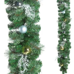 Outlet DecoWoerner Weihnachtsgirlande 180 Cm grün
