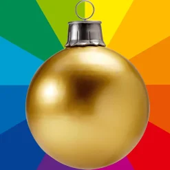 Discount DecoWoerner Weihnachtskugel 100 Cm Ø, Wunschfarbe
