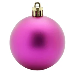 Discount DecoWoerner Weihnachtskugel Aus Kunststoff Bunt Gemischt mehrfarbig