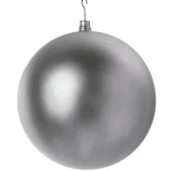 Online DecoWoerner Weihnachtskugel XXL Matt, 50 Cm silber